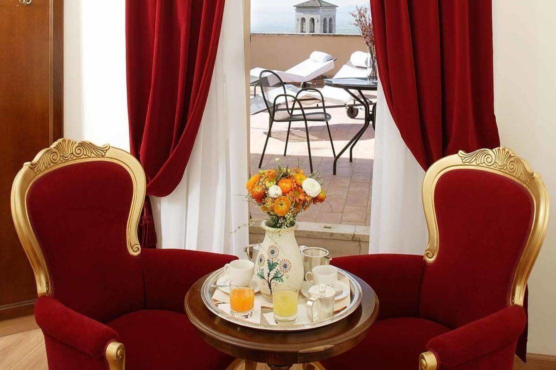 Giotto Hotel & Spa Ассізі Екстер'єр фото